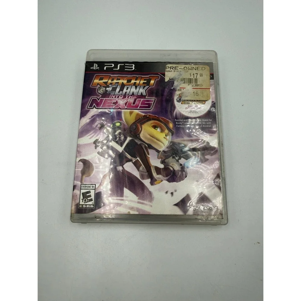 Ratchet and Clank Into the Nexus Sony PlayStation 3 PS3 Game Disc Case CIB